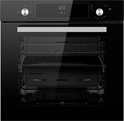 Газовый духовой шкаф Weissgauff WGO 706 D Black Glass