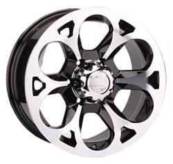 Racing Wheels H-276 8x16/6x139.7 D110.5 ET0 BK F/P