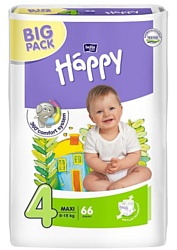 BELLA Baby Happy 4 MAXI (8-18 кг) 66 шт