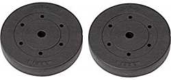 Pro fitness Set of Vinyl Weights - 2 x 10kg