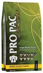 Pro Pac (2.5 кг) Ultimates Puppy Large Breed Chicken & Brown Rice