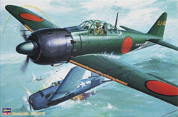 Hasegawa Палубный истребитель A6M5c Zero Fighter