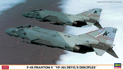 Hasegawa Истребитель F4S Phantom II VF301 Devils Diciples
