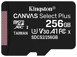 Карта памяти Kingston SDCS2/256GBSP Карта памяти Kingston SDCS2/256GBSP