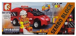 Sembo Mecha of Steel 103097 Пожарная машина