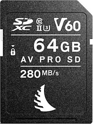 Angelbird AV Pro SD MK2 64GB V60 AVP064SDMK2V60