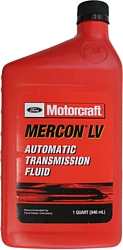 Трансмиссионное масло Ford Motocraft Mercon LV ATF 0.946л (XT-10-QLVC)