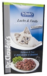 Dr. Clauder's Premium Cat Food пауч лосось и форель (0.1 кг) 1 шт.