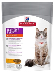 Hill's Science Plan Feline Adult Sensitive Stomach Chicken with Egg & Rice (0.4 кг)