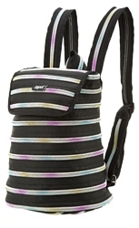ZIPIT Zipper Backpack Black & Rainbow