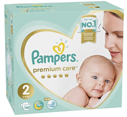 Pampers Premium Care 2 Mini (160 шт.)