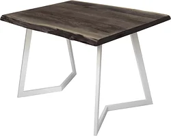 Кухонный стол Buro7 Уиллис 120 (с обзолом, дуб мореный/белый) Кухонный стол Buro7 Уиллис 120 (с обзолом, дуб мореный/белый)