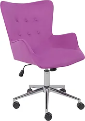 Кресло AksHome Bella Chrome Velluto 41 (велюр/фиолетовый) Кресло AksHome Bella Chrome Velluto 41 (велюр/фиолетовый)