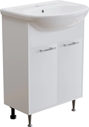 Тумба под умывальник Mixline АлАн-60 554983 + Уют 60