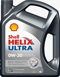 Shell Helix Ultra ECT 0W-30 4л