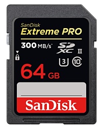 Sandisk Extreme PRO UHS-II SDXC 64GB (SDSDXPK-064G-GN4IN)