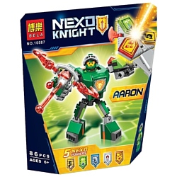 BELA Nexo Knight 10587 Боевые доспехи Аарона