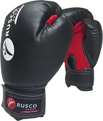Перчатки для единоборств Rusco Sport 10 Oz (черный) Перчатки для единоборств Rusco Sport 10 Oz (черный)