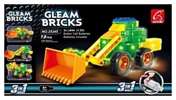 Ausini Gleam Bricks 25345 Бульдозер 3 в 1