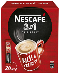 Nescafe 3 в 1 классик растворимый 14.5 г