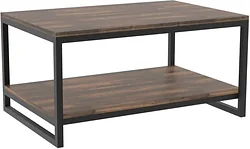 Журнальный столик TMB Loft Демур Сосна 900х600х450 18 мм (кофе)