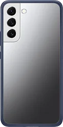 Чехол для телефона Samsung Frame Cover для S22+ (прозрачный с темно-синей рамкой) Чехол для телефона Samsung Frame Cover для S22+ (прозрачный с темно-синей рамкой)