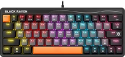 Клавиатура Defender black Raven GK-417 45413