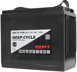 Автомобильный аккумулятор KRAFT 12V-148Ah(C20) L+ (148Ah) Автомобильный аккумулятор KRAFT 12V-148Ah(C20) L+ (148Ah)