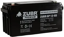Аккумулятор для ибп Zubr GP 12-65 12V 65Ah Аккумулятор для ибп Zubr GP 12-65 12V 65Ah