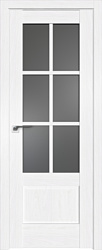 ProfilDoors 103X 70x200 (пекан белый/стекло графит)