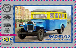 Zebrano Автобус ГАЗ-03-30 (1945) 1/72 72083