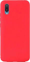 Case Matte для Samsung Galaxy A02 (красный)
