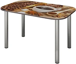 Кухонный стол Senira P-001-02/01-7187 (хром)