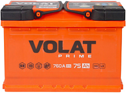 Автомобильный аккумулятор VOLAT Prime L+ (75Ah)