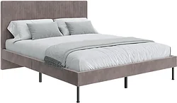 Кровать НК-Мебель Novel 140x200 26011200 (велюр кофейный)