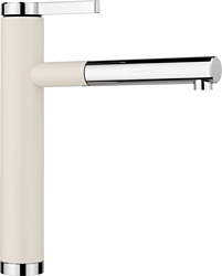 Смеситель Blanco Linee-S 526957 (soft white/chrome)