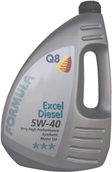 Q8 Formula Excel Diesel 5W-40 4л Q8 Formula Excel Diesel 5W-40 4л