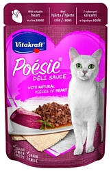 Vitakraft (0.085 кг) 1 шт. Poesie Deli Sauce сердце