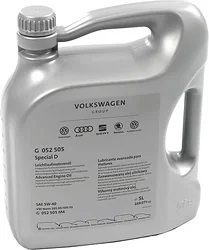 Моторное масло AUDI/Volkswagen Special D 5W-40 5л Моторное масло AUDI/Volkswagen Special D 5W-40 5л
