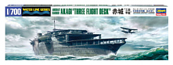 Hasegawa Трехпалубный авианосец Japanese Aircraft Carrier Akagi