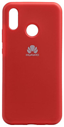 EXPERTS Cover Case для Huawei P Smart (2019) (темно-красный)