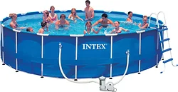 Каркасный бассейн Intex Metal Frame 549x122 (56952/28252) Каркасный бассейн Intex Metal Frame 549x122 (56952/28252)