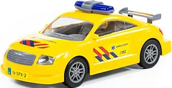 Полесье Автомобиль скорая помощь инерционный 71293 (желтый)