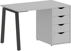 Стол для работы Riva Home Office VR.SP-3-118.4.A Anthracite (серый)