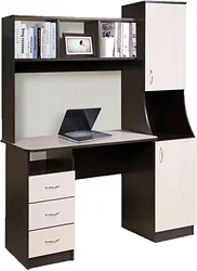 Стол для работы Мебель-класс Партнер Правый (венге/ясень шимо светлый)