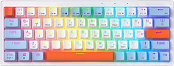 Клавиатура JEGG ZA63 Pro White Blue orange TNT Yellow Клавиатура JEGG ZA63 Pro White Blue orange TNT Yellow