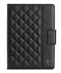 Belkin Quilted Cover with Stand Black for iPad Air (F7N073b2C00)