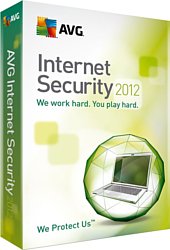 Антивирус AVG Internet Security 2012 (3 ПК, 1 год)