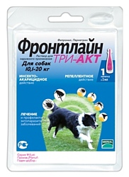Фронтлайн (Merial) Три-Акт для собак 10,1–20 кг