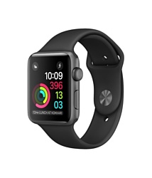 Apple Watch Series 1 38mm Space Gray with Black Sport Band (MP022)